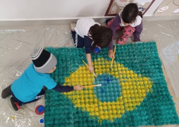 Escolas de Campinas desenvolvem atividades sobre o Mundial e ganham decorações