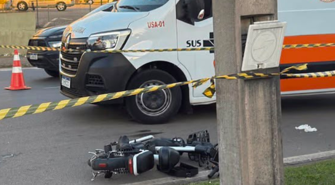 Mulher morre após acidente entre bicicleta elétrica e caminhão em Indaiatuba