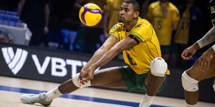 Inédito: Brasil cai na 1ª fase da Liga das Nações de vôlei masculino