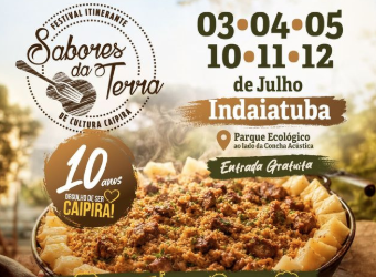 Indaiatuba recebe neste final de semana o Festival Sabores da Terra
