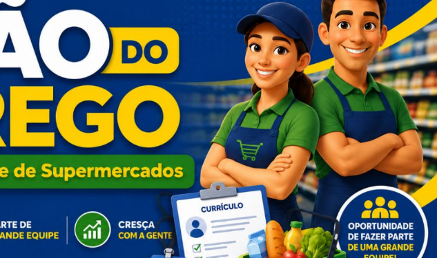 PAT Indaiatuba promove Feirão de Emprego com 200 vagas para rede de supermercados